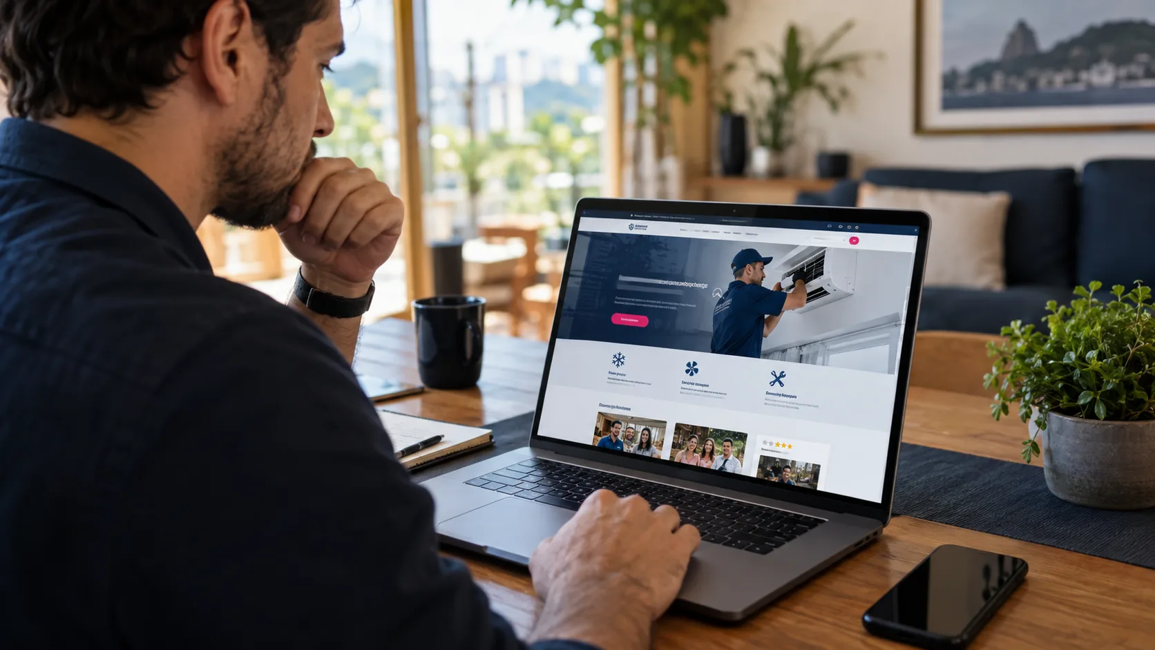 Comparação entre site institucional e rede social na jornada de decisão do cliente