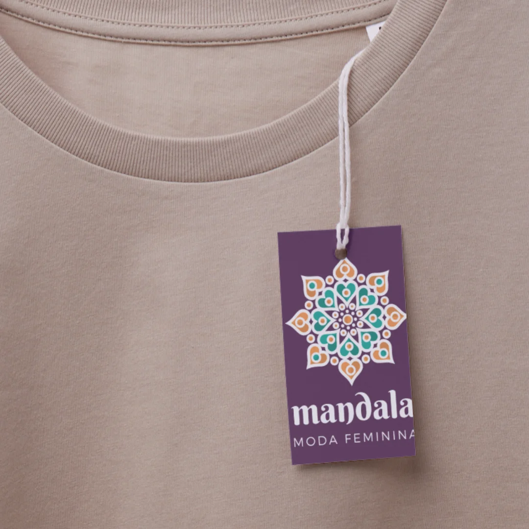 Logotipo criado pela Bydo para a marca Mandala Modas