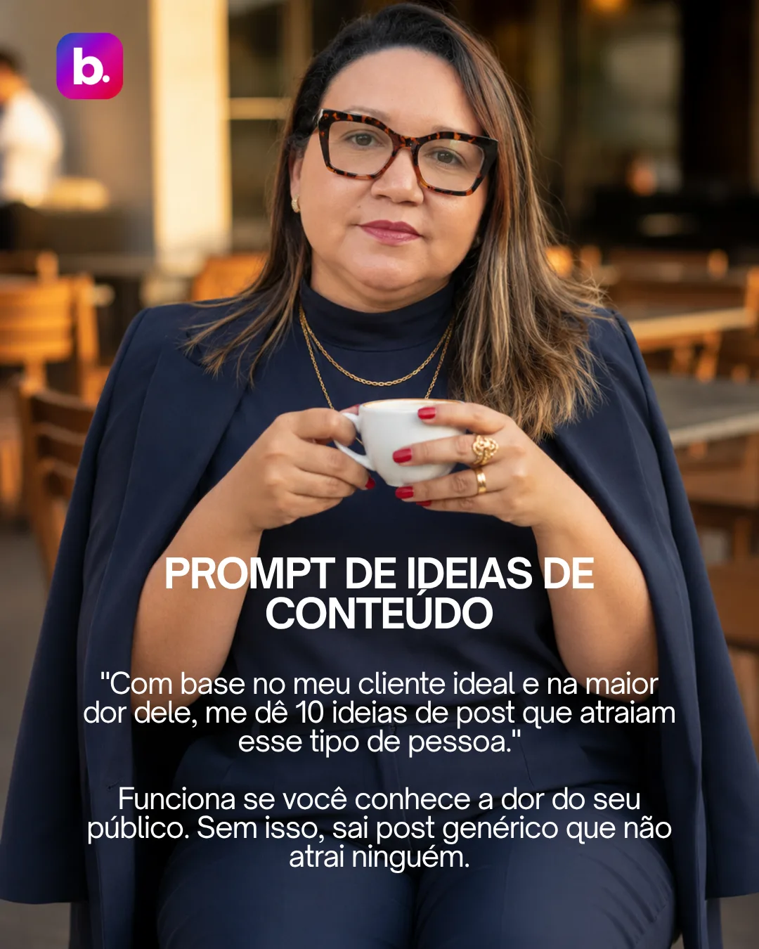 Conteúdo para redes sociais criado pela Bydo, projeto 15