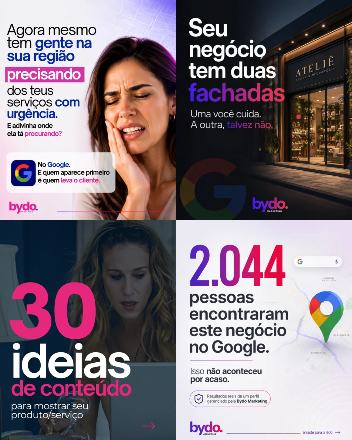Arte personalizada para redes sociais criada pela Bydo, exemplo 3